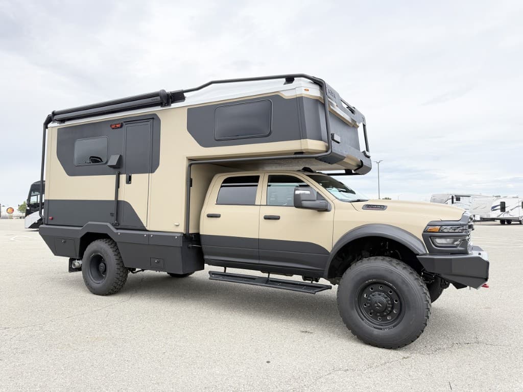 Passenger-side view of the 2027 Winnebago ARKA 20Z.